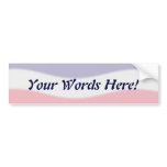Custom Patriotic Bumper Sticker bumper stickers