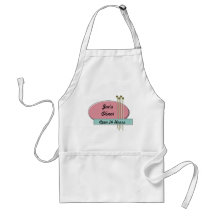 Custom Personalised 50s Retro Style Diner Aprons