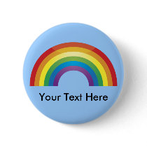 Custom Personalised Classic Rainbow Buttons