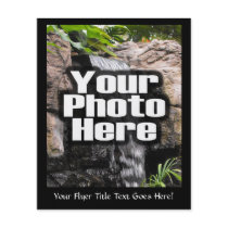 Custom Personalised Digital Photo Add Your Picture Flyer