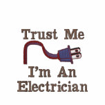 Custom Personalised Electrician Tees embroidered shirts
