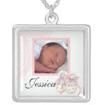 Custom Personalised Newborn Baby Girl Necklace
