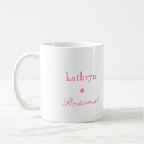 Custom photo argyle preppy bridesmaid coffee mug mugs