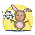 Custom Photo Bunny Love photo sculptures