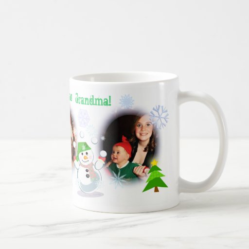 Custom Photo Christmas Coffee Mug