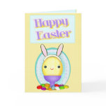 Custom Photo Easter Bunny Egg cards