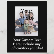 Custom Photo Flyer