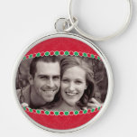 Custom Photo Large Premium Keychain