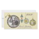 Custom Photo Ornament Holiday Photo Card :: 01 photo cards