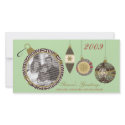 Custom Photo Ornament Holiday Photo Card :: 06 photo cards