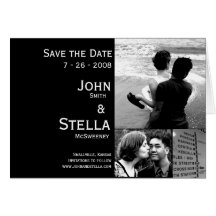 Custom Photo Save the Date Card