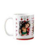 Custom Photo & Text Christmas Coffee Mug