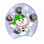Custom Photo & Text Christmas Ornament photo sculptures