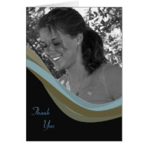 Custom Photo Thank You card - Graduation