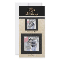 Custom Photo Wedding Card, Classic Photo Cards