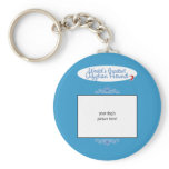 Custom Photo! Worlds Greatest Afghan Hound keychains