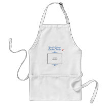 Custom Photo! Worlds Greatest Border Terrier Aprons