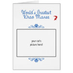 Custom Photo! Worlds Greatest Khao Manee Cards