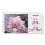 Custom Photocard Announcement Parties Blossoms