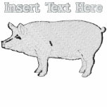 Custom Pig Embroidered Shirt embroidered shirts