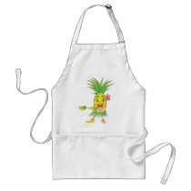 Custom Pineapple Hula Dancer Dancing Aprons