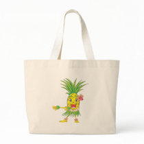 Custom Pineapple Hula Dancer Dancing Bags