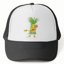 Custom Pineapple Hula Dancer Dancing
