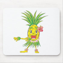 Custom Pineapple Hula Dancer Dancing