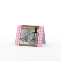 Custom Pink Birthday Party Invitation Card