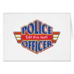 Custom Police Officer Card