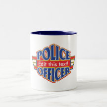 Custom Police Officer Mugs