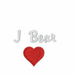 Custom Quotes of Love Embroidered Hoodie