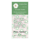 Custom Rack Card, Pink and Green Spa, Health, Hair rack cards