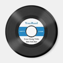 Custom Record Personalise Magnets