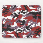 Custom Red Camo Mousepad