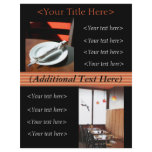 Custom Restaurant Advertisement / Menu Flyer