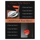 Custom Restaurant Advertisement / Menu Flyer