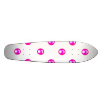 Custom retro Pink Skateboard  customizeable