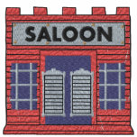 Custom Saloon Embroidered Shirt