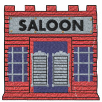 Custom Saloon Embroidered Shirt