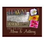 Custom save the date postcard