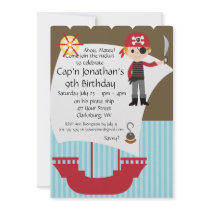 Custom Savvy Pirate Birthday Party
