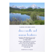 Custom Scenes Wedding Invitation
