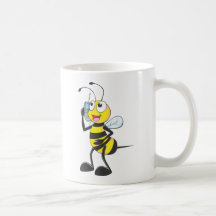 Custom Shirts : Bee Talking Calling Shirts Coffee Mug