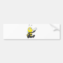 Custom Shirts : Happy Baby Bee Shirts Bumper Sticker
