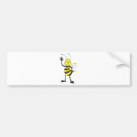 Custom Shirts : Happy Bee Shirts Bumper Sticker