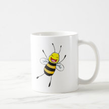 Custom Shirts : Happy Bee Shirts Coffee Mugs