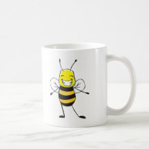 Custom Shirts : Happy Bee Shirts Mug