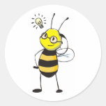 Custom Shirts : Idea Bee Shirts Round Stickers