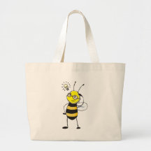 Custom Shirts : Idea Bee Shirts Tote Bag